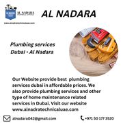 Plumbing services Dubai - Al Nadara